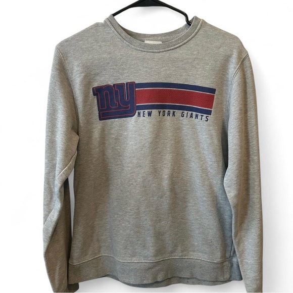 NFL Sweaters - light grey New York Giants crewneck sweatshirt